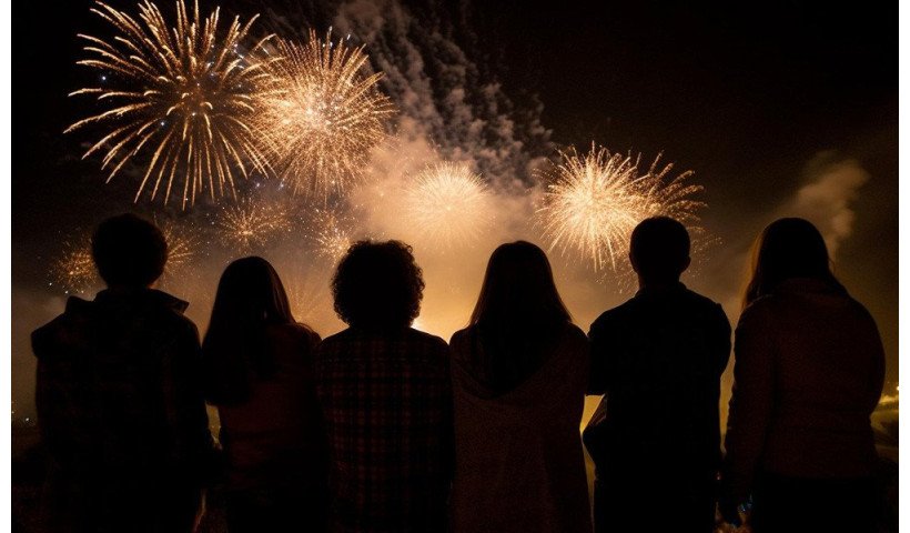 Rodzinny pokaz fajerwerków – czy to dobry pomysł?