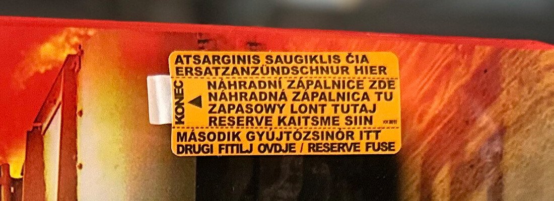 Dokładne sprawdzenie fajerwerków – opakowanie i wygląd