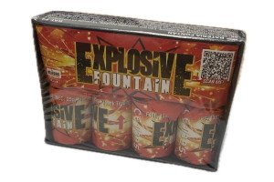 fontanny z cracklingiem Explosive fountain