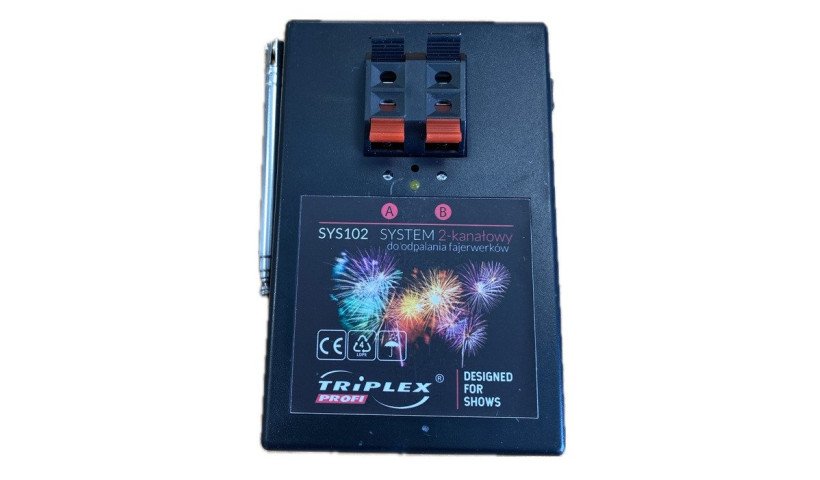 system do odpalania fajerwerków triplex