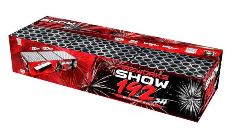 wyrzutnia fireworks show 192 strzały