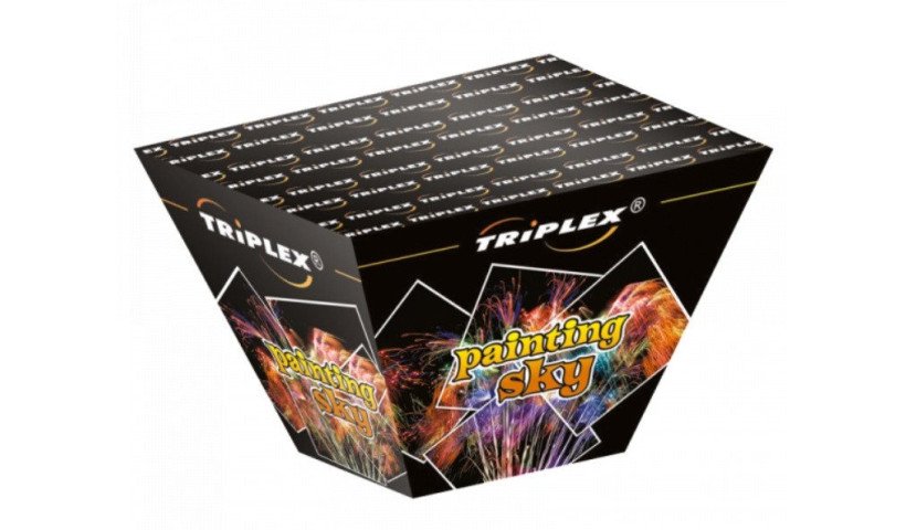 wyrzutnia painting sky