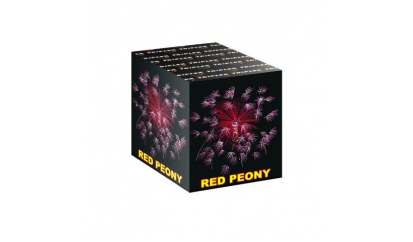 triplex red peony